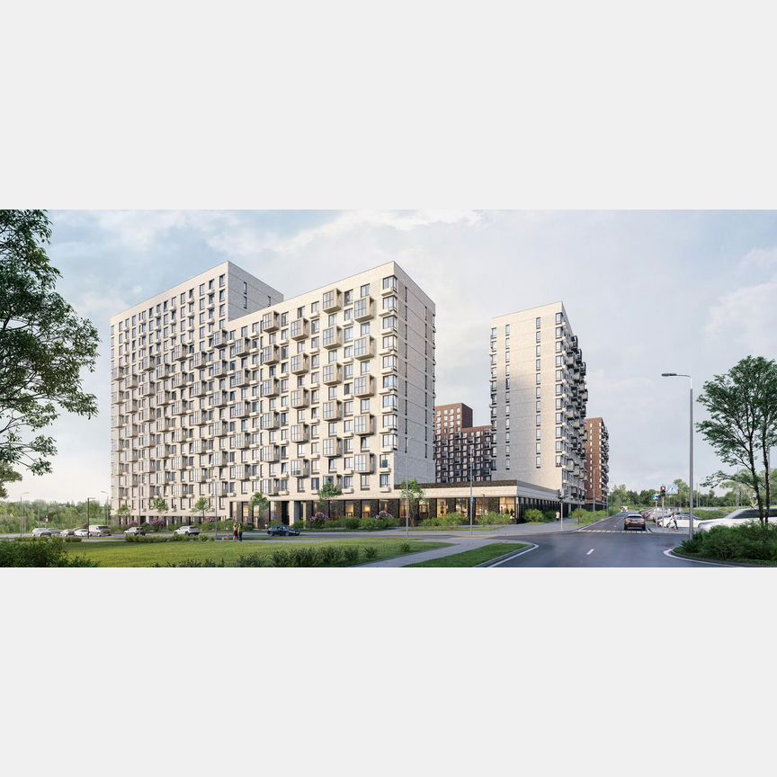 1-к. квартира, 38,1 м², 17/17 эт.