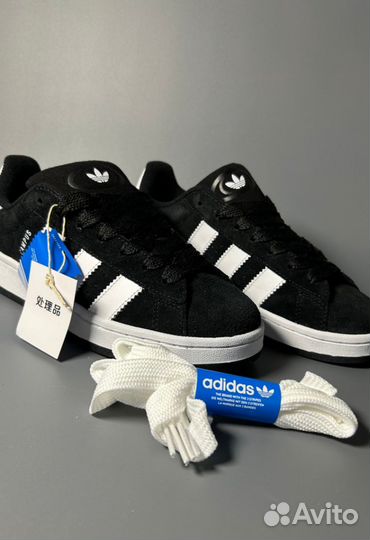 Кроссовки Adidas Campus 00s Black Люкс