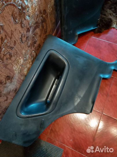 Задняя обшивка салона Тойота vits, купе, 2003г