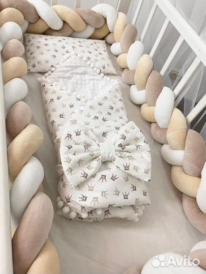 Бортики, одеяло в кроватку