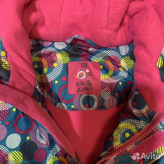 Зимний комбинезон для девочки 110 kiki&koko