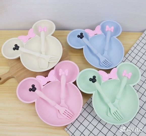 Набор детской посуды секционная