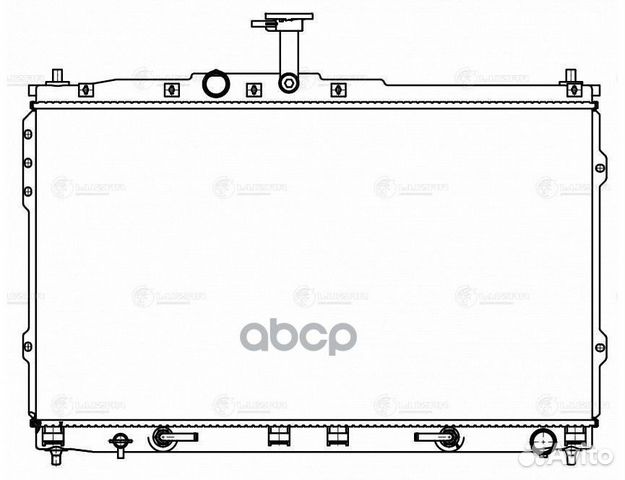 Радиатор охлаждения LRc 081H5 luzar