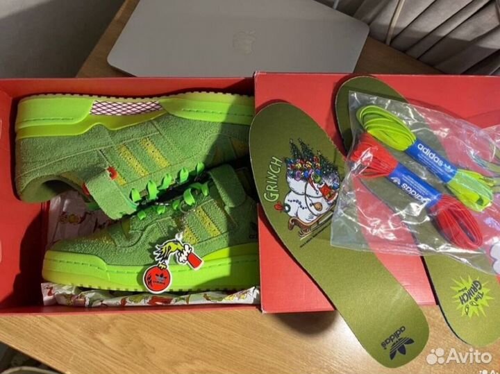 Кроссовки Adidas Forum Grinch (36-45)