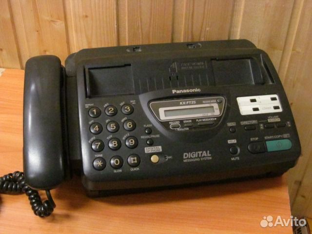 Телефон, факс Panasonic KX-FT25