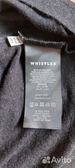 Джемпер лонг Whistles шерсть/вискоза