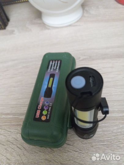 Мини фонарик новый
