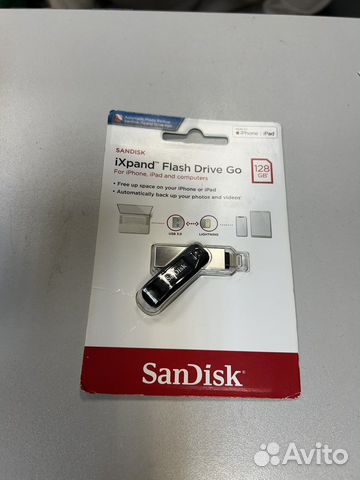 SanDisk Usb флешка для iPhone 128 гб