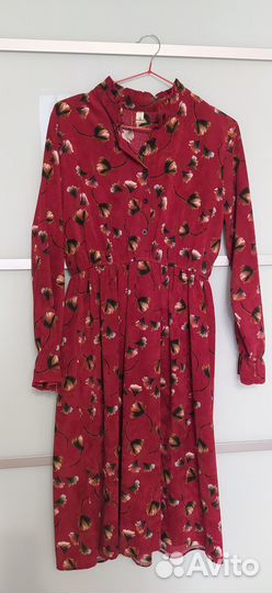 Платье вельветовое 44 46