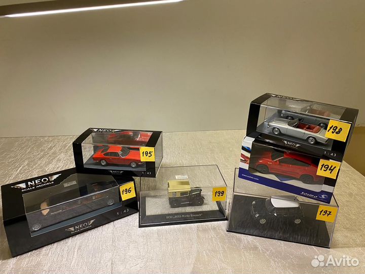 Модели BMW 1/43 Minichamps, AutoArt, Kyosho н.3