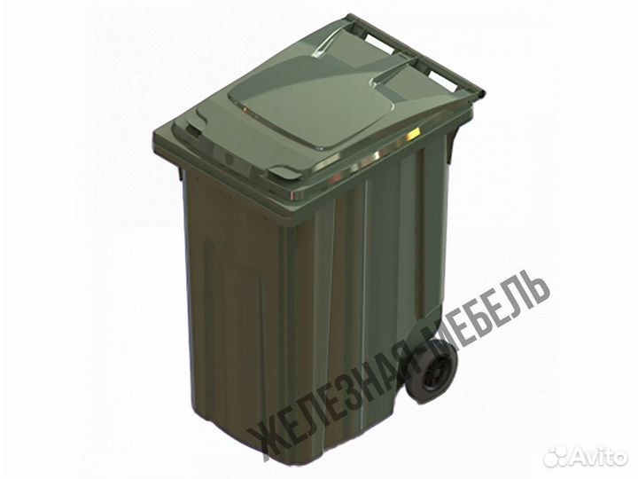Мусорный бак-контейнер 360л. 28.С29