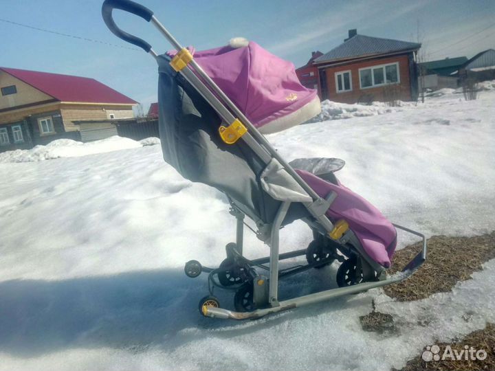 Коляска сани