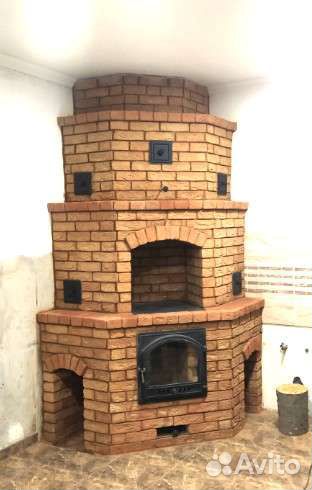 Печь, мангал, барбекю, камин