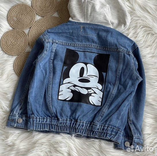 Zara Куртка джинсовая 92,98,104,110,116