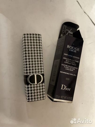 Помада Dior Rouge 999 лимитка