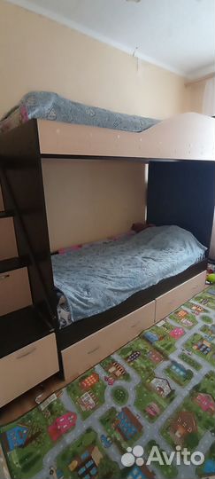 Двухъярусная кровать бу