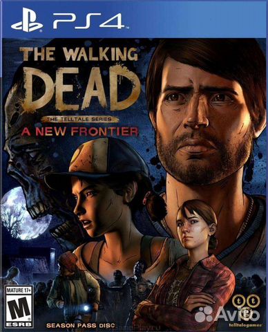 THE walking dead: A NEW frontier PS4, русские су