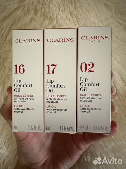 Clarins масло для губ