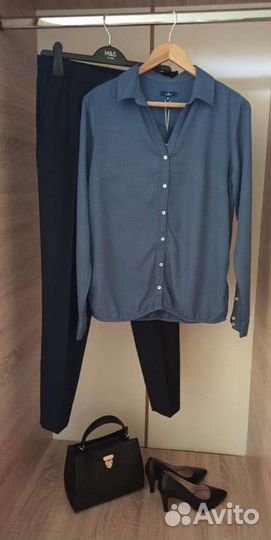 Рубашка Tom Tailor - брюки Massimo Dutti