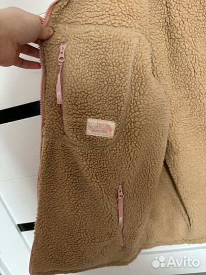 Куртка the north face барашек