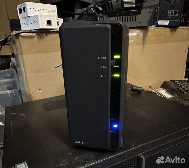 Nas-сервер Synology DS118 с HDD WD RED 2 Тб