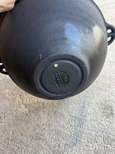 Казан чугунный 12 литров