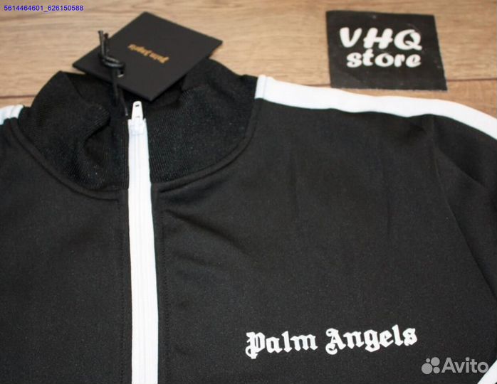 Palm Angels олимпийка черная (Арт.53855)