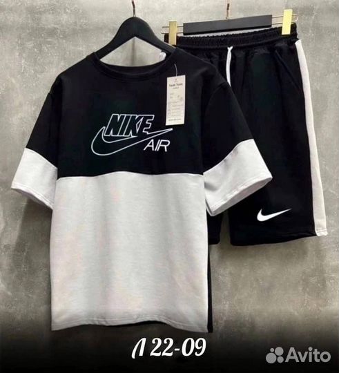 Спортивный костюм мужской шорты и футболка новый