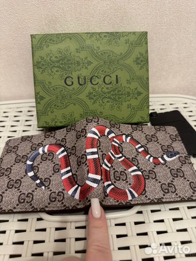 Кошелек gucci змея