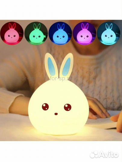 Зайчик ночник