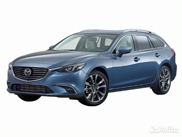 Решетка в бампер mazda 6, atenza 15-17