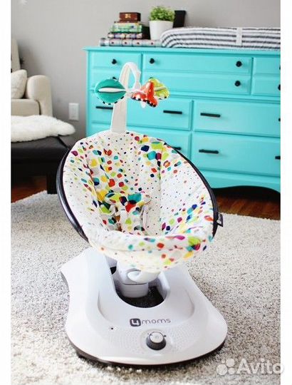 Аренда кресло - качалка RockaRoo 4moms