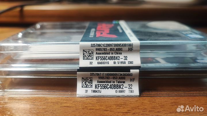 Kingston Fury Beast DDR5 32Gb (2x16)х2 5600MHz