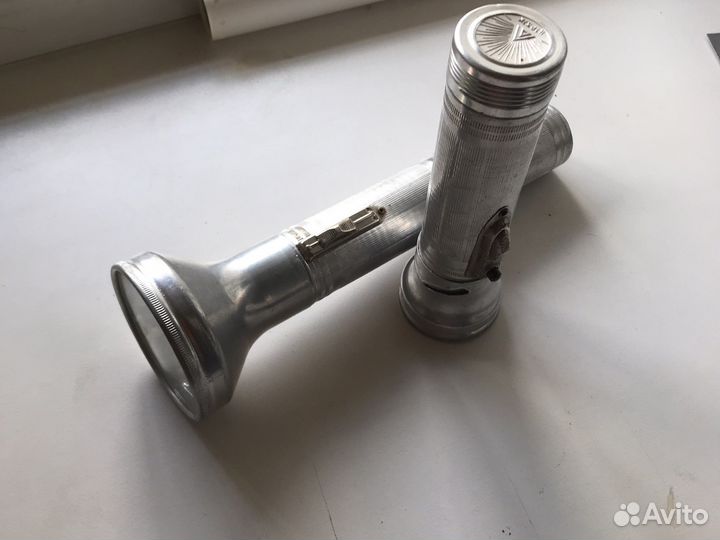 Фонарики СССР, под толстые батарейки