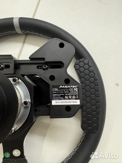 Fanatec руль, хаб, quick release