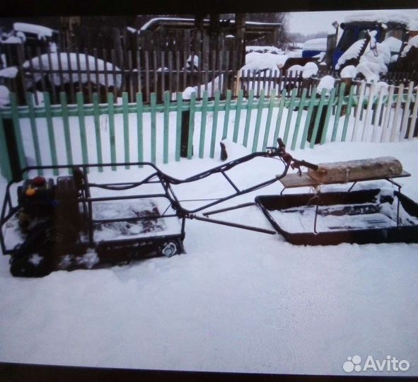 Мото буксировшик