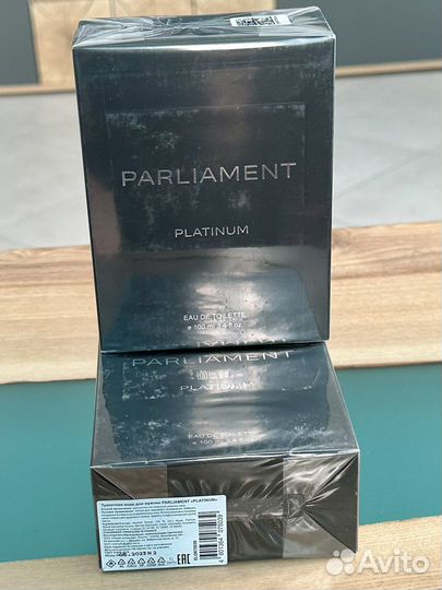 Мужские духи Parliament Platinum 100 мл. Оригинал