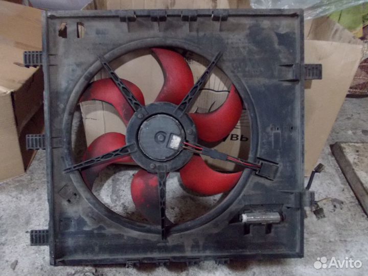 Вентилятор на мерседес vito 638. 2,3 турбо дизель