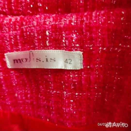 Твидовый пиджак женский