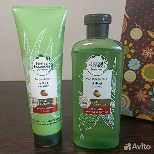 Подарочный набор шампунь и бальзам Herbal Essences