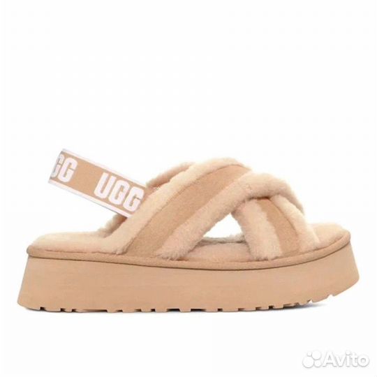 Тапочки угги UGG disco cross slide