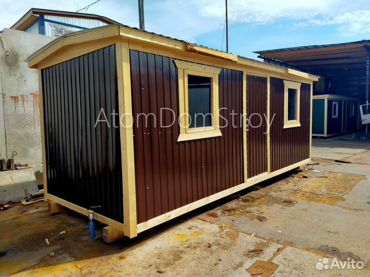 Бытовка для дачи привезем за 6 часов