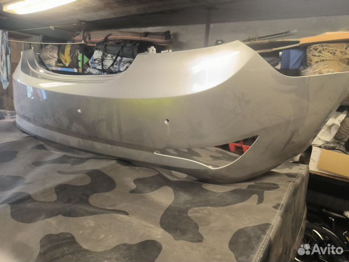 Бампер Солярис с 2014 года