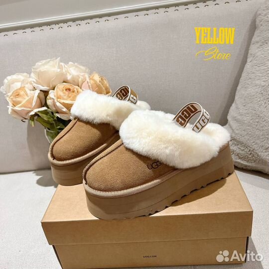 UGG Funkette замшевые рыжего цвета (36-41)