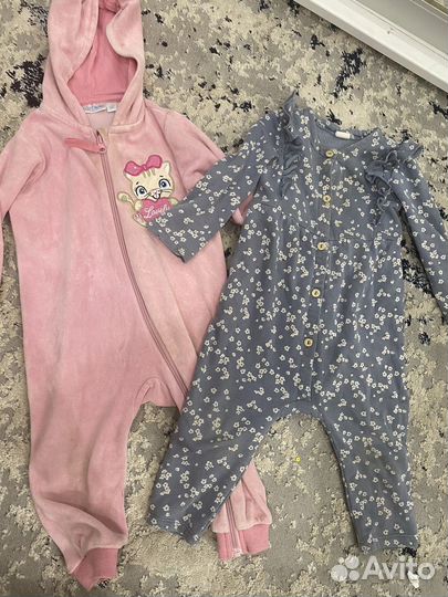 Одежда пакетом для девочки 86 92