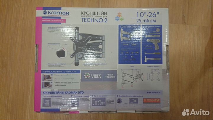 Кронштейн (kromax) для телевизора