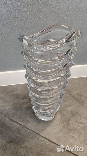 Ваза bogemia wave 34см