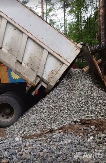 Щебень на отмостку