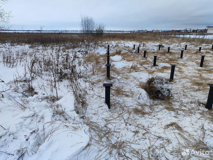 Винтовые сваи / Свайный фундамент под ключ