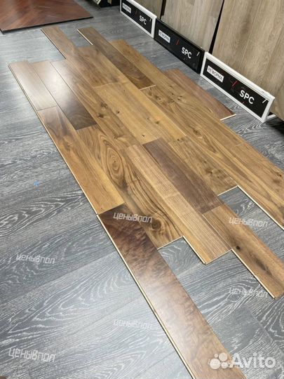 Паркетная доска орех американский